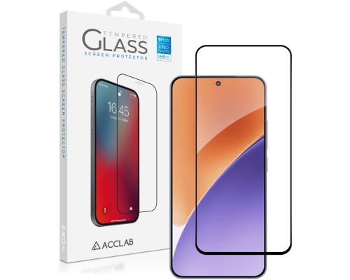 Скло захисне ACCLAB Full Glue Xiaomi 15 Black (1283126607387)