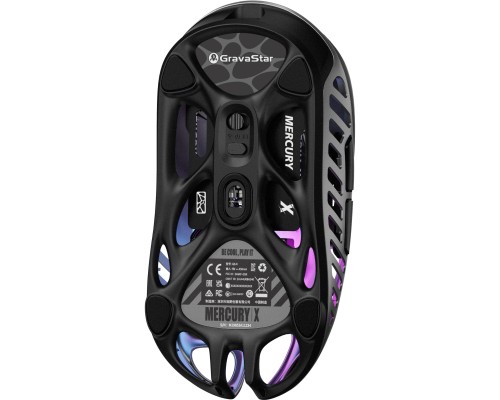 Мишка GravaStar Mercury X Wireless/Bluetooth/USB Grey (GSX_GRY)