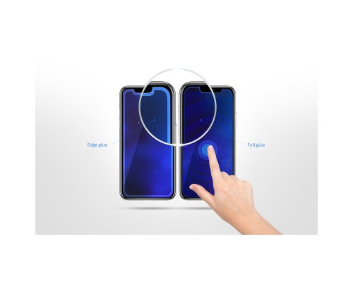 Скло захисне 2E iPhone 15 Pro Max 2.5D FCFG black (2E-IP-15PM-6.7-SMFCFG-BB)