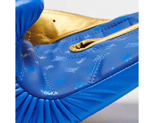 Боксерські рукавички Leone GN220 DNA Blue 10 унцій (GN220_Blue_10oz)