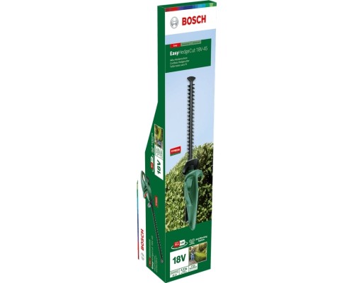 Кущоріз Bosch EasyHedgeCut 18-45 18V, 45см, крок різу 15мм (без АКБ та ЗП) (0.600.849.H03)