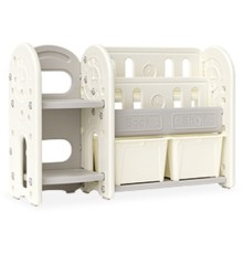Дитячий стелаж Mealux Kubik White (KD-E053 White)