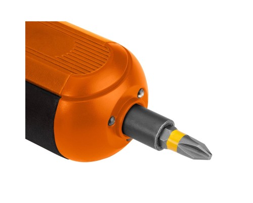 Викрутка акумуляторна Neo Tools 4in1 1.5Ah, 4.5Нм, 230об/хв, 20 біт, кейс (04-199)