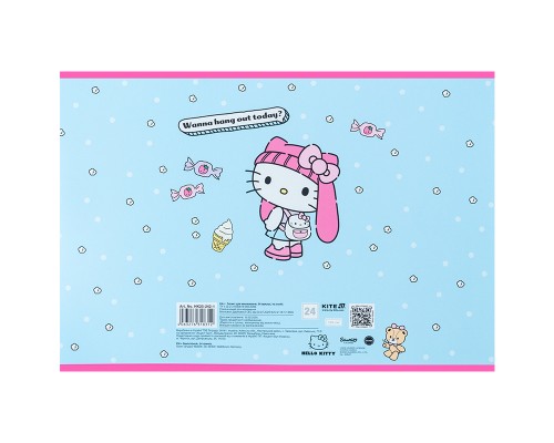 Альбом для малювання Kite Hello Kitty, 24 аркуша (HK25-242-1)