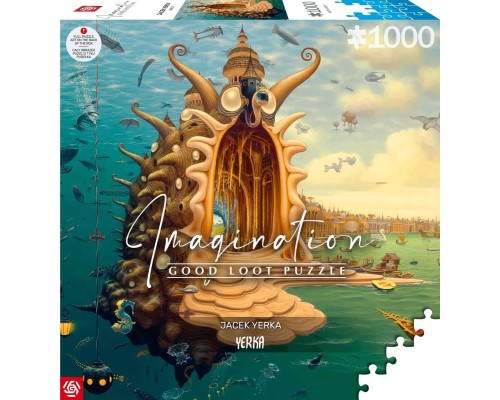 Пазл GoodLoot Imagination: Jacek Yerka Harbor 1000 ел. (5908305249351)
