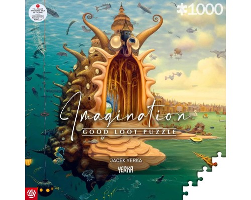 Пазл GoodLoot Imagination: Jacek Yerka Harbor 1000 ел. (5908305249351)