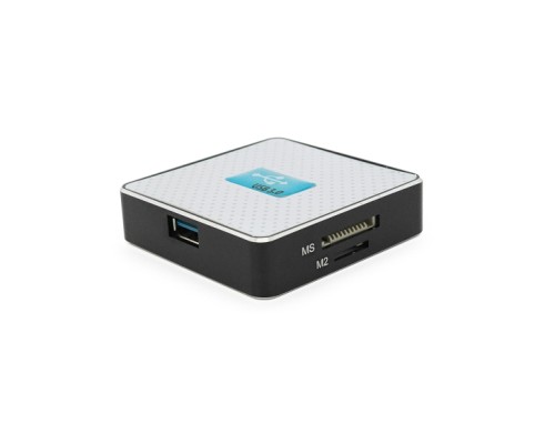 Зчитувач флеш-карт Voltronic USB 3.0 to SD/MMC/MS/TF/M2 white (HDH-939W/08625)