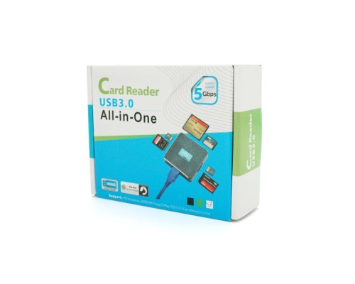 Зчитувач флеш-карт Voltronic USB 3.0 to SD/MMC/MS/TF/M2 white (HDH-939W/08625)