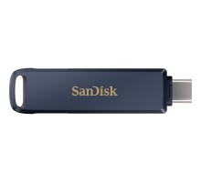 USB флеш накопичувач SanDisk 128GB Phone Drive for iPhone Metallic Sky Lightning/Type-C U (SDIXD0N-128G-GN6NE) 