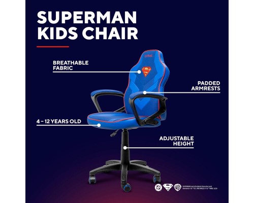 Крісло ігрове Trust GXT 703SM Revvo Blue (25741)