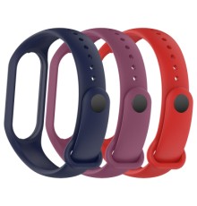 Ремінець до фітнес браслета Armorstandart комплект 3шт Xiaomi Mi Band 7/6/5 New Style Utility (ARM75069)