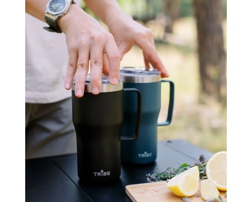 Термокружка Tribe Travel Mug 600 мл black (T-FA-0034-black)