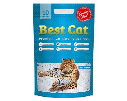Наповнювач для туалету Best Cat Blue Силікагелевий 10 л (4820281500404)