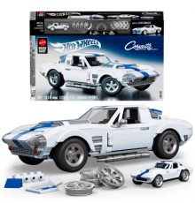 Машина Hot Wheels Brick Shop Elite Corvette Grand Sport 918 деталей (JGR31)