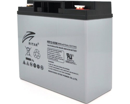 Батарея до ДБЖ Ritar AGM RT12170, 12V-17Ah (RT12170H) 
