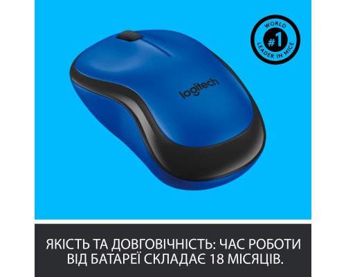 Мишка Logitech M220 Silent Blue (910-004879)