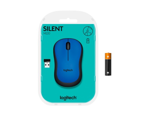 Мишка Logitech M220 Silent Blue (910-004879)