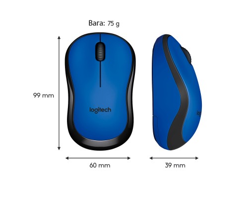 Мишка Logitech M220 Silent Blue (910-004879)