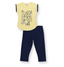 Набір дитячого одягу Breeze з лапками (8697-116G-yellow)