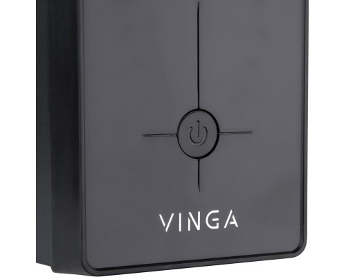 Пристрій безперебійного живлення Vinga LCD 2000VA metall case (VPC-2000M)
