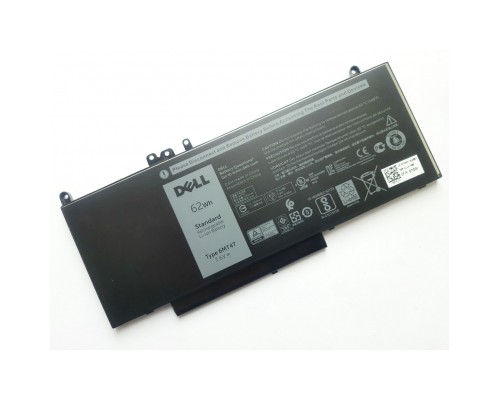 Акумулятор до ноутбука Dell Latitude E5570 6MT4T, 7750mAh (62Wh), 4cell, 7.6V, Li-ion (A47176) 