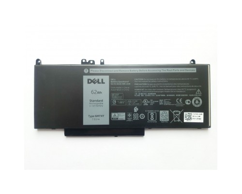Акумулятор до ноутбука Dell Latitude E5570 6MT4T, 7750mAh (62Wh), 4cell, 7.6V, Li-ion (A47176) 