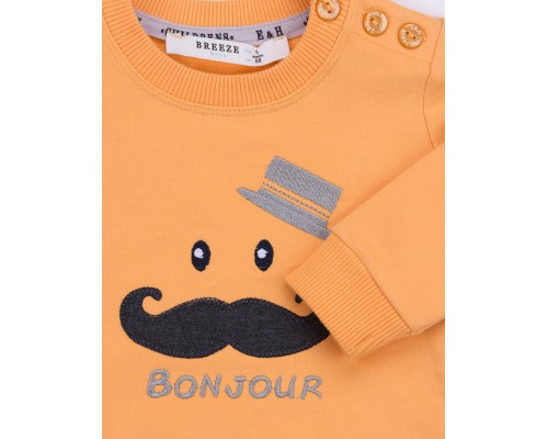 Набір дитячого одягу Breeze з аплікацією вусів (10434-86B-yellow)
