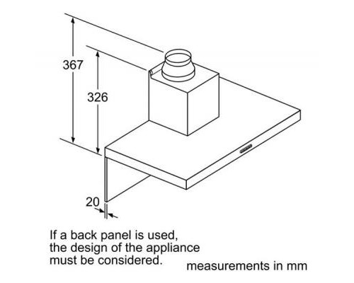 Витяжка кухонна Bosch DWB96DM50