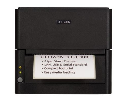 Принтер етикеток Citizen CL-E300 USB, RS232 (CLE300XEBXXX)