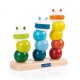 Розвиваюча іграшка Guidecraft Пірамідка Manipulatives Гусениці (G6731)