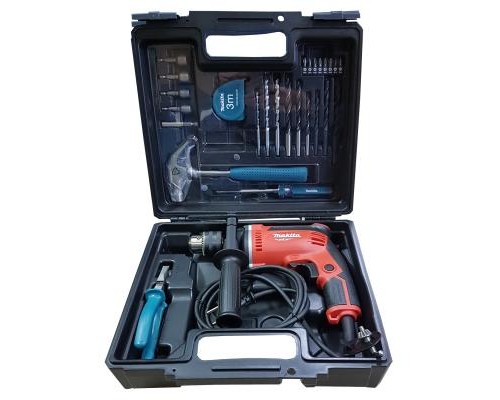 Дриль Makita M8103KX2 + комплект ручного инструмента (M8103KX2)