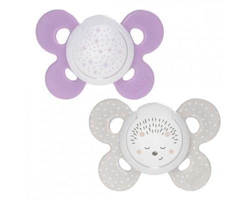 Пустушка Chicco Physio Comfort силіконова 16-36 міс 2 шт рожева (74935.41.00.00)