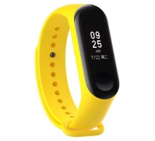Ремінець до фітнес браслета BeCover Silicone для Xiaomi Mi Band 3/4 Yellow (704130)