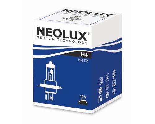 Автолампа Neolux галогенова 60/55W (N472)