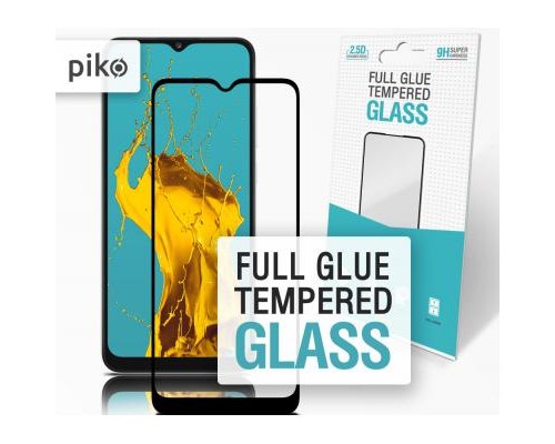 Скло захисне Piko Full Glue Samsung A02 (1283126509452)