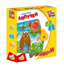 Розвиваюча іграшка Vladi Toys Вжик-вжик Липучки Вкусняшки рос (VT1302-22)