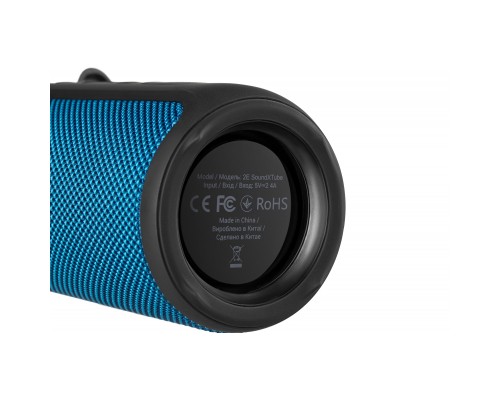 Акустична система 2E SoundXTube TWS MP3 Wireless Waterproof Blue (2E-BSSXTWBL) 