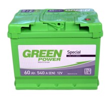 Акумулятор автомобільний GREEN POWER 60Аh (000022358)