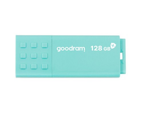 USB флеш накопичувач Goodram 128GB UME3 Care Green USB 3.2 (UME3-1280CRR11) 