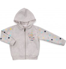 Кофта дитяча Breeze на блискавці з капюшоном (16948-92G-beige)