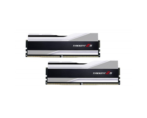Модуль пам'яті для комп'ютера DDR5 32GB (2x16GB) 6000 MHz Trident Z5 Silver G.Skill (F5-6000J3636F16GX2-TZ5S)