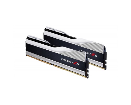 Модуль пам'яті для комп'ютера DDR5 32GB (2x16GB) 6000 MHz Trident Z5 Silver G.Skill (F5-6000J3636F16GX2-TZ5S)