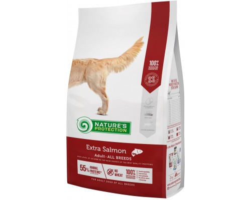 Сухий корм для собак Nature's Protection Extra Salmon Adult All breeds 12 кг (NPS45752)