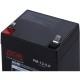 Батарея до ДБЖ Powercom PM-12-5.0, 12V 5Ah (PM-12-5.0) 