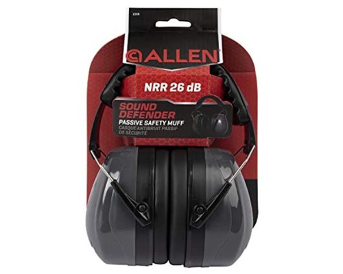 Навушники для стрільби Allen Сomfort Passive Black/Grey (2336)