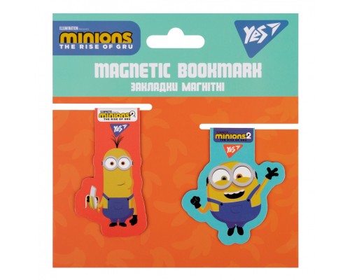 Закладки для книг Yes магнітні Minions, 2 шт (707830)