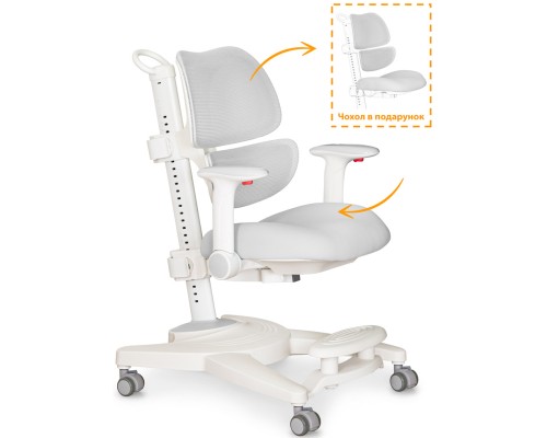 Дитяче крісло Mealux Space Air Grey (Y-609 G)