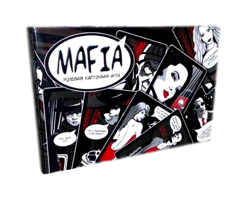 Настільна гра Danko Toys Мафія в стилі коміксів, російська (DTG52)