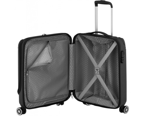 Валіза Travelite City Anthracite S Notebook 17,3