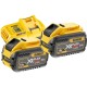Набір акумулятор + зарядний пристрій DeWALT ЗП 18V, 54V, вихідний струм 8А, 2x9Ah(54V) (DCB118X2)